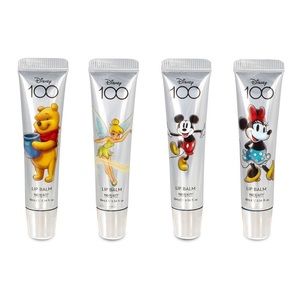 Mad Beauty x Disney 100-Year Celebration Lip Balms, Set of 4